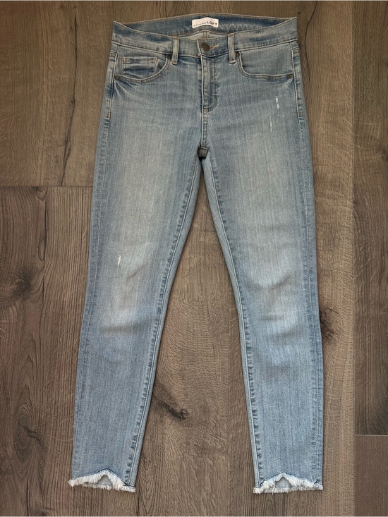 LOFT Denim - LOFT Light Blue Ankle Crop Skinny Jeans